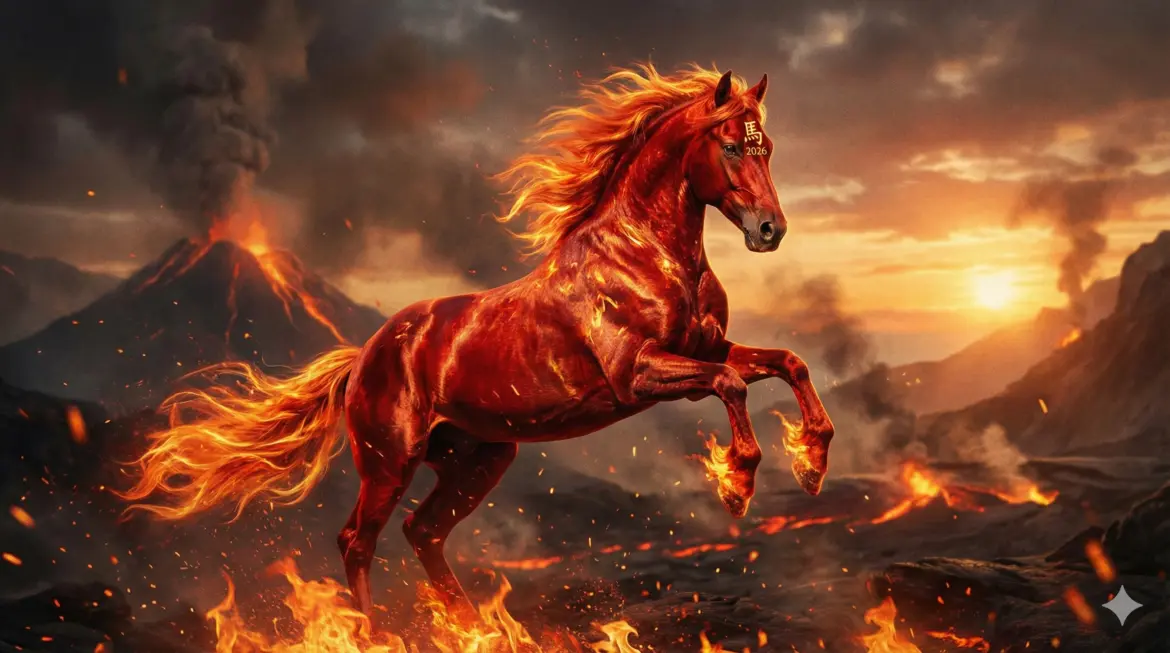 В чем встречать 2026 год Огненной Лошади. Цвета удачи 2026 год